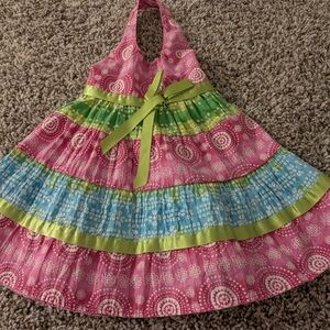 Blueberi Boulevard multicolor dress size 18 Months